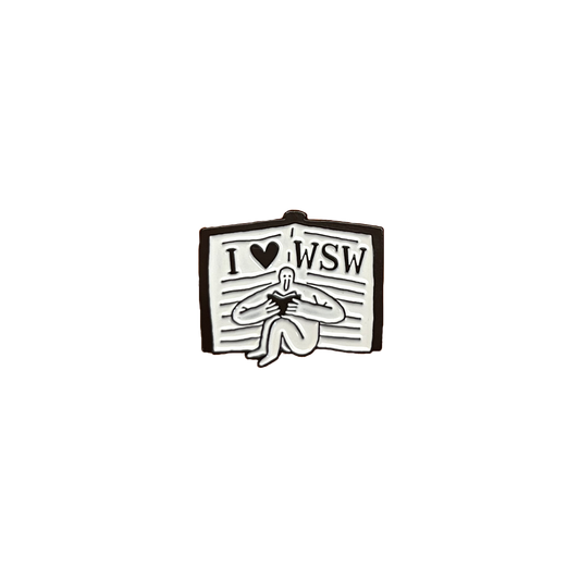 I <3 WSW Pin - Black